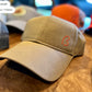 HARD SHELL, SIX PANEL, WAXED COTTON, UNDERPOCKETS HAT